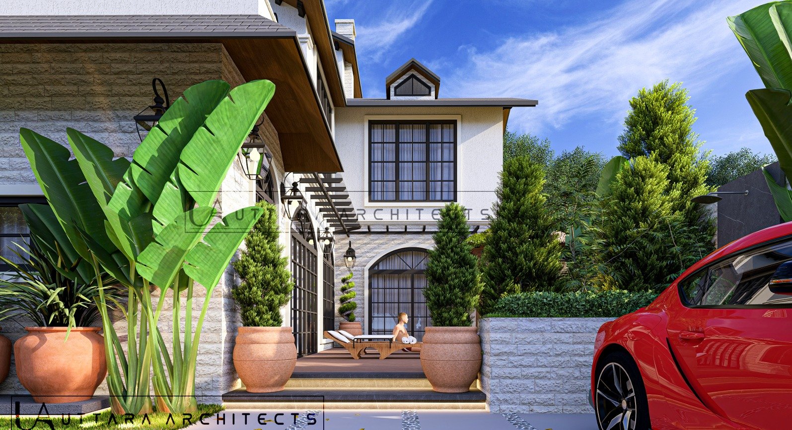 Bagicha at Ganges Villa View